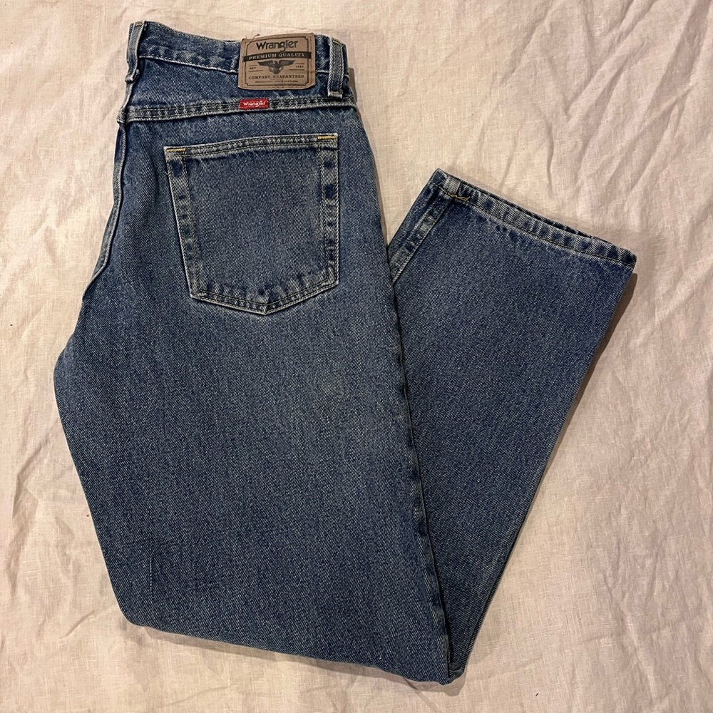 Vintage- Wrangler Men's Relaxed Blue Jeans